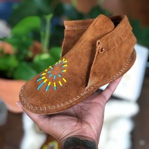 🌿 HOST PICK!!   T A O S  Suede Kids Moccasins 🌿